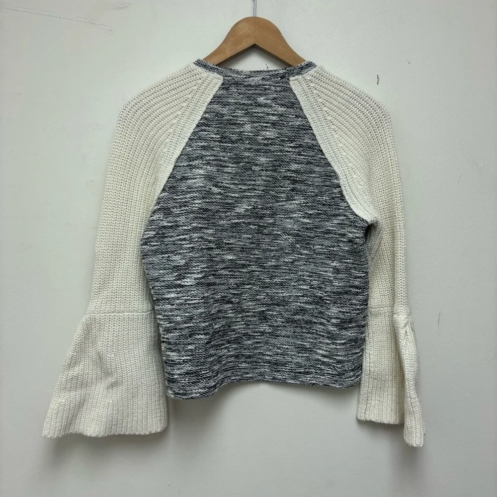 Anthropologie Dolan Raglan Bell-Sleeve Sweater